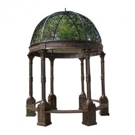 Kiosque d'été en fonte