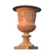 Grand vase en fonte