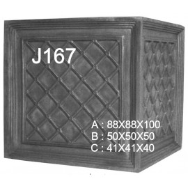 Jardinière en fonte